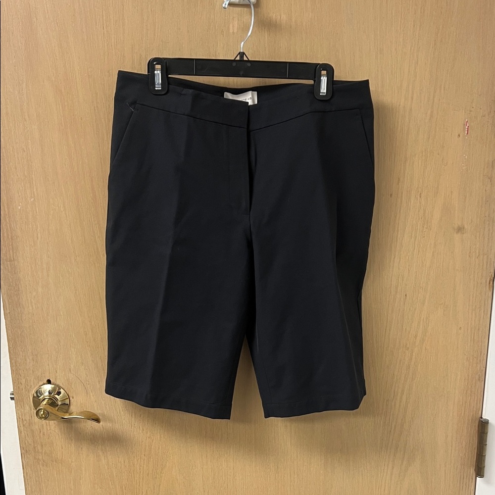 Lafayette 148 New York Black Women's Bermudas